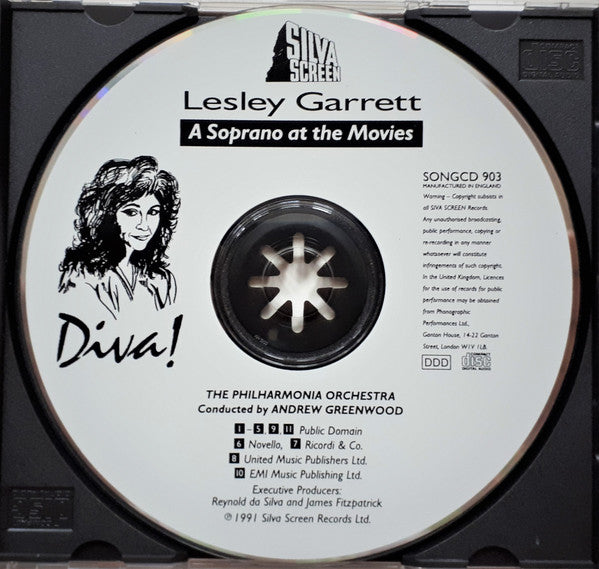 Lesley Garrett : Diva! A Soprano At The Movies (CD, Album)