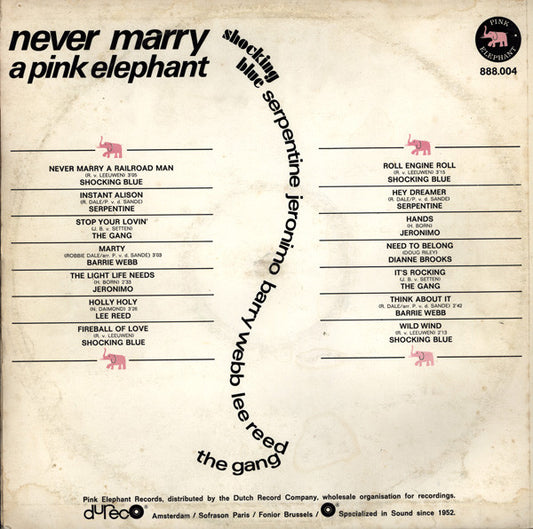Various : Never Marry A Pink Elephant (LP, Comp)