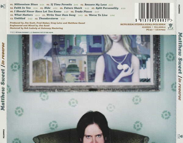 Matthew Sweet : In Reverse (CD, Album)