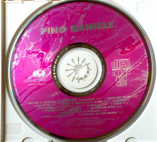 Pino Daniele : Che Dio Ti Benedica (CD, Album)