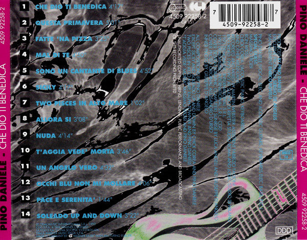 Pino Daniele : Che Dio Ti Benedica (CD, Album)