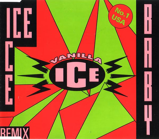 Vanilla Ice : Ice Ice Baby (Remix) (CD, Maxi)