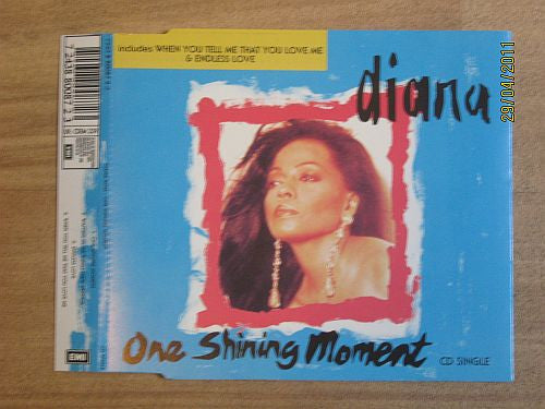 Diana Ross : One Shining Moment (CD, Single)