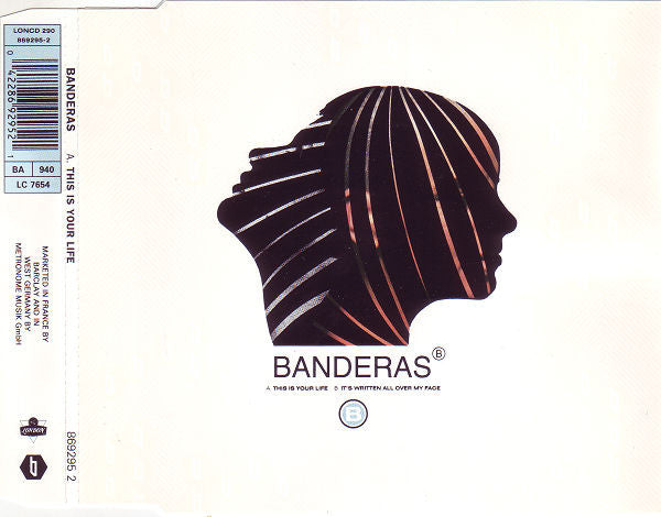 Banderas : This Is Your Life (CD, Maxi)