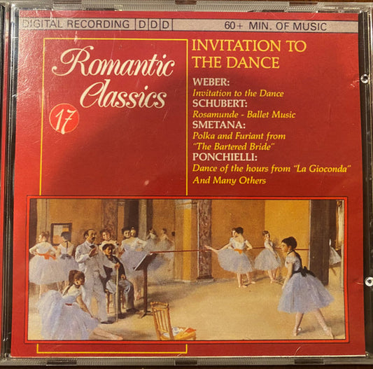 Various : Romantic Classics 17: Aufforderung zum Tanz/Invitation to the Dance (CD, Comp)