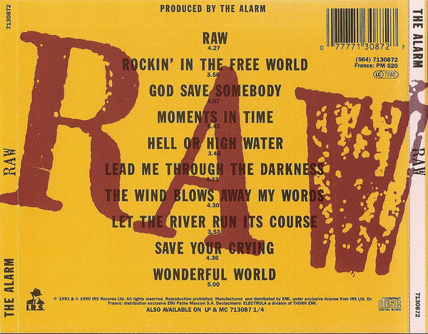 The Alarm : Raw (CD, Album)