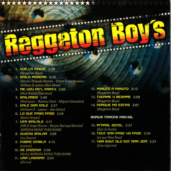 Reggeton Boy's : Nos Fuimos Afuegote, Perreando y Sandungueando (CD, Album)