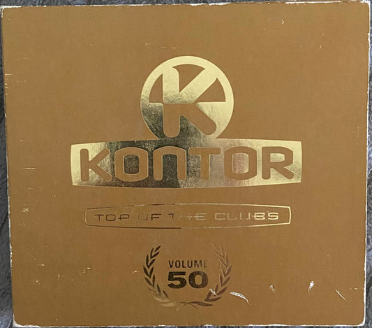 Various : Kontor - Top Of The Clubs Volume 50 (3xCD, Mixed, Dig)