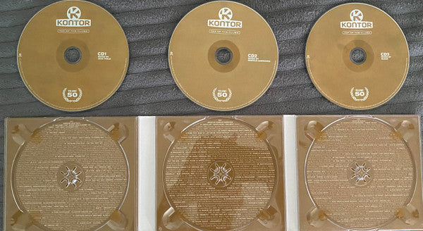Various : Kontor - Top Of The Clubs Volume 50 (3xCD, Mixed, Dig)