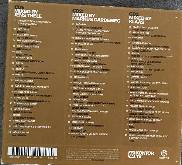 Various : Kontor - Top Of The Clubs Volume 50 (3xCD, Mixed, Dig)