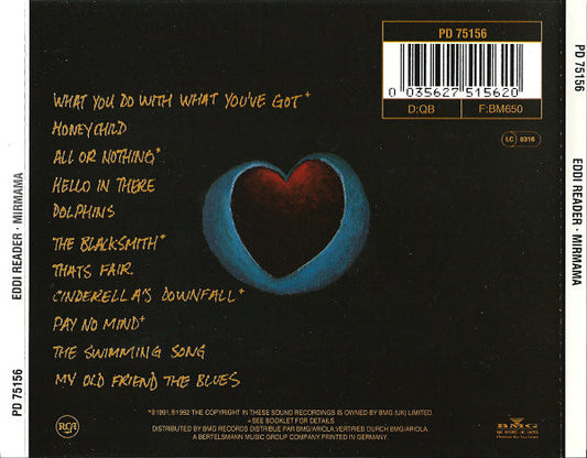 Eddi Reader With The Patron Saints Of Imperfection : Mirmama (CD, Album)