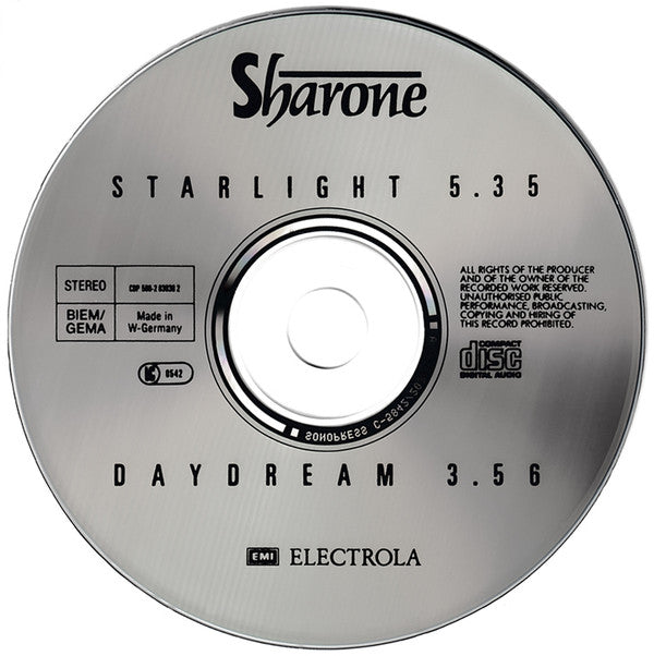 Sharone (2) : Starlight (CD, Maxi)