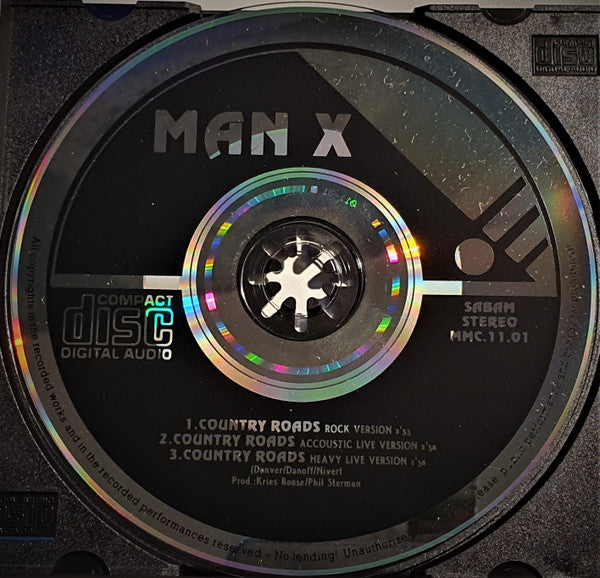 Man X : Country Roads (CD, Maxi)