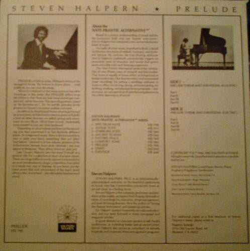Steven Halpern : Prelude (LP, RE)