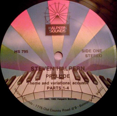 Steven Halpern : Prelude (LP, RE)