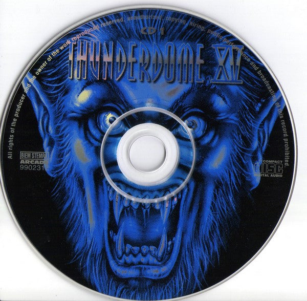 Various : Thunderdome XV (The Howling Nightmare) (2xCD, Comp)