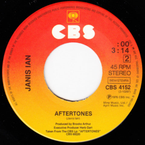 Janis Ian : Boy I Really Tied One On (7", Single)