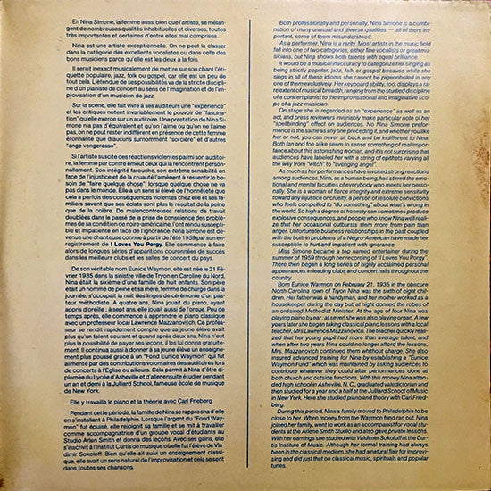 Nina Simone : Ne Me Quitte Pas (2xLP, Comp, RE)