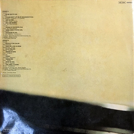 Nina Simone : Ne Me Quitte Pas (2xLP, Comp, RE)