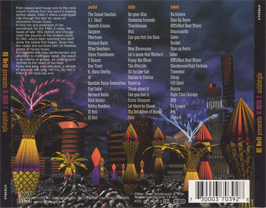 Hell : X-Mix-5 (Wildstyle) (CD, Comp, Mixed)