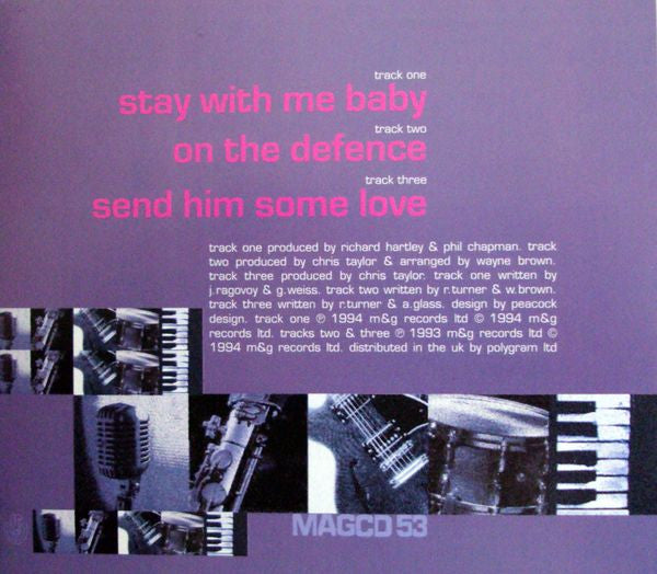 Ruby Turner : Stay With Me Baby (CD, Single)