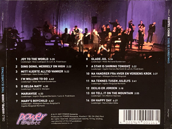 Oslo Gospel Choir : This Is Christmas (CD, Album)