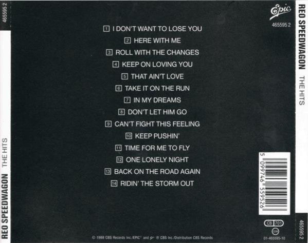 Reo Speedwagon : The Hits (CD, Comp)