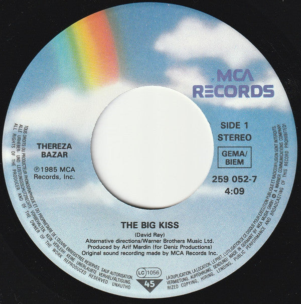 Thereza Bazar : The Big Kiss (7", Single)