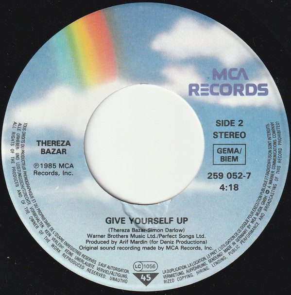 Thereza Bazar : The Big Kiss (7", Single)
