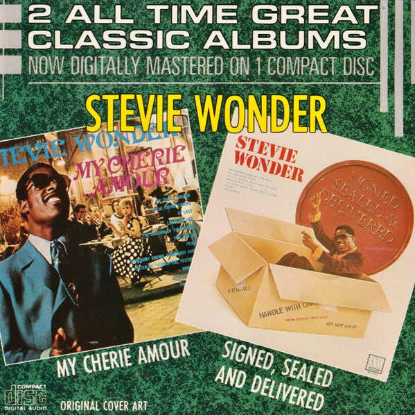 Stevie Wonder : My Cherie Amour / Signed, Sealed And Delivered (CD, Comp, RM)