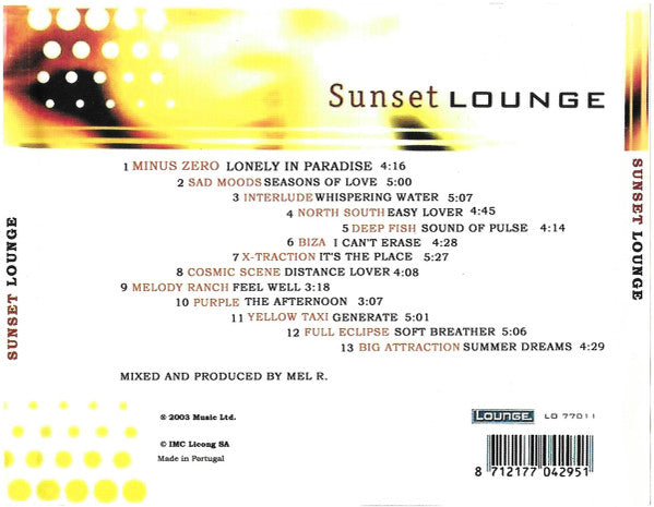 Various : Sunset Lounge (CDr, Comp)