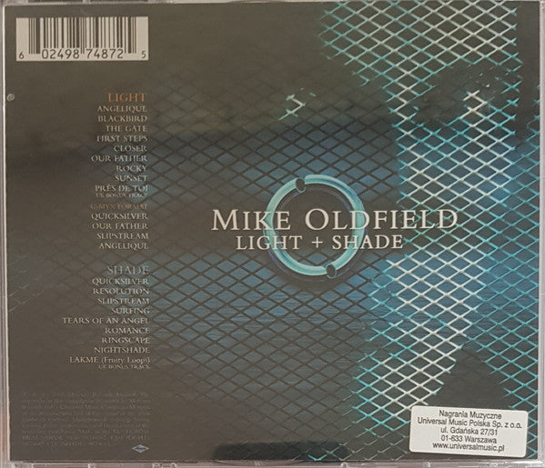 Mike Oldfield : Light + Shade (2xCD, Album, EDC)