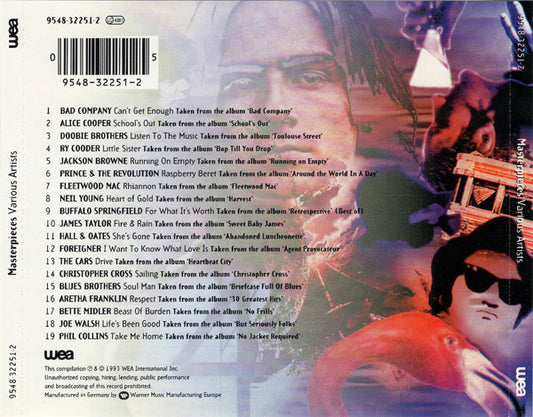 Various : Masterpieces (CD, Comp)