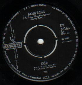 Cher : Bang Bang (My Baby Shot Me Down) (7", Single)