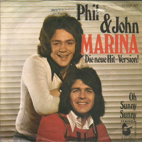 Phil & John : Marina (7", Single)
