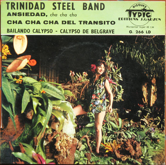 Trinidad Steel Band : Ansiedad (7", EP)