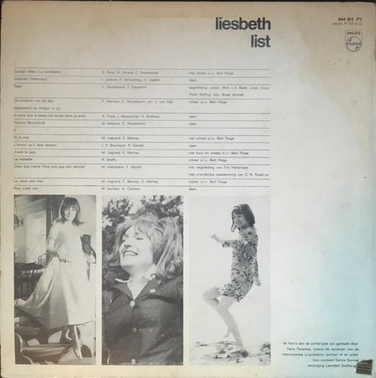 Liesbeth List : Liesbeth List (LP, Album)