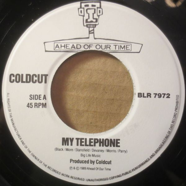 Coldcut : My Telephone (7", Single)