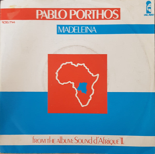 Pablo Lubadika Porthos : Madeleina (7", Single)