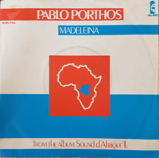 Pablo Lubadika Porthos : Madeleina (7", Single)