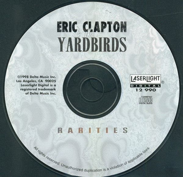 Eric Clapton & The Yardbirds : Rarities (CD, Comp)