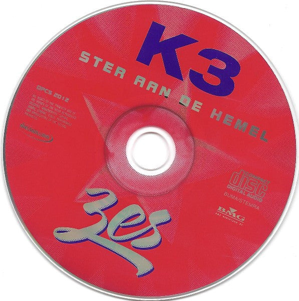 K3 : Ster Aan De Hemel (CD, Single, Enh, Promo)