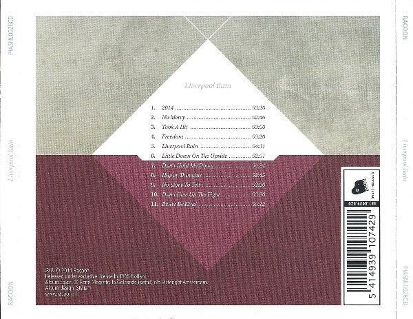 Racoon (4) : Liverpool Rain (CD, Album)