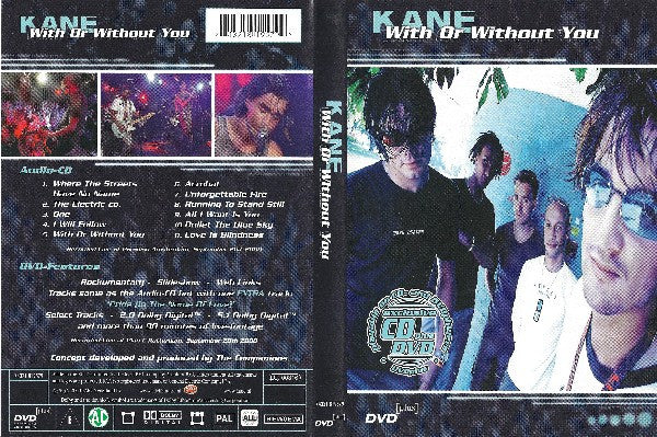 Kane (2) : With Or Without You (Hybrid, DVDplus, Album)