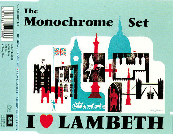 The Monochrome Set : I Love Lambeth (CD, Single)