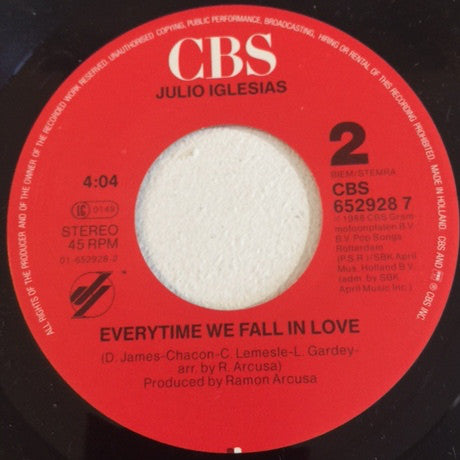 Julio Iglesias : Ae, Ao (7", Single)