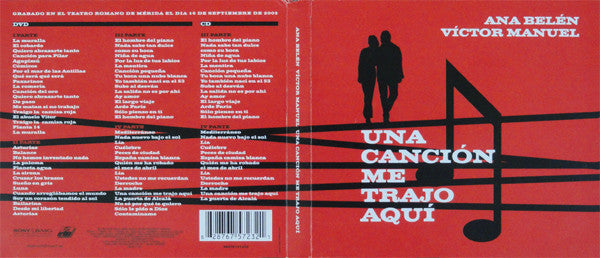 Ana Belén - Víctor Manuel : Una Canción Me Trajo Aquí (CD, Album + DVD-V)