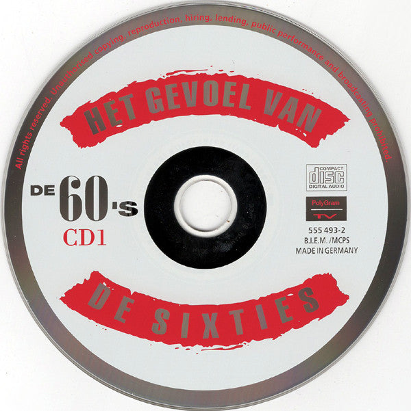 Various : Het Gevoel Van De Sixties (2xCD, Comp)