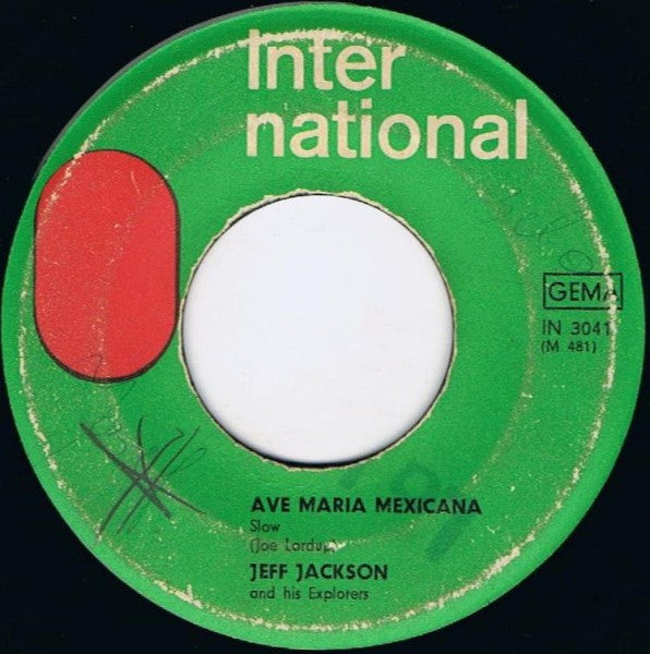 Jeff Jackson & His Explorers : Melancholie (7", Single)