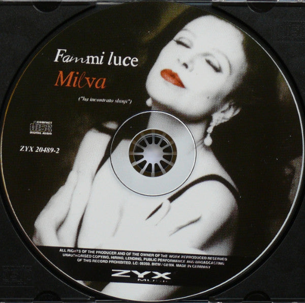 Milva : Fammi Luce 'Ha Incontrato Shinji" (CD, Album)